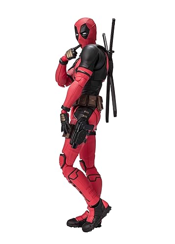 TAMASHII NATIONS - Deadpool & Wolverine - Deadpool (Deadpool & Wolverine), Bandai Spirits S.H.Figuarts Action Figure - Deadpool (Deadpool & Wolverine)