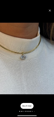 Diamond choker