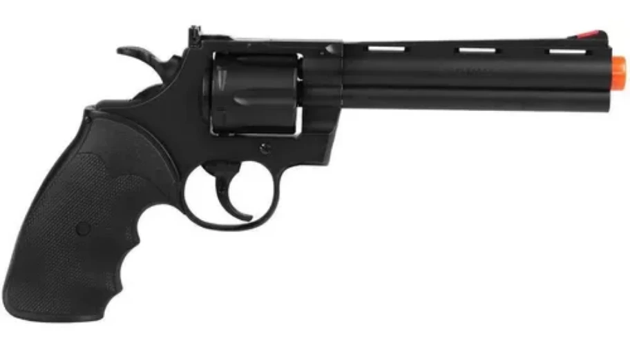 Revolver Airsoft Spring Uhc Python 357 6 Pol  - Uhc Ua-938b 