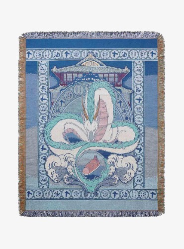 Studio Ghibli Spirited Away Haku Tapestry Throw - BoxLunch Exclusive