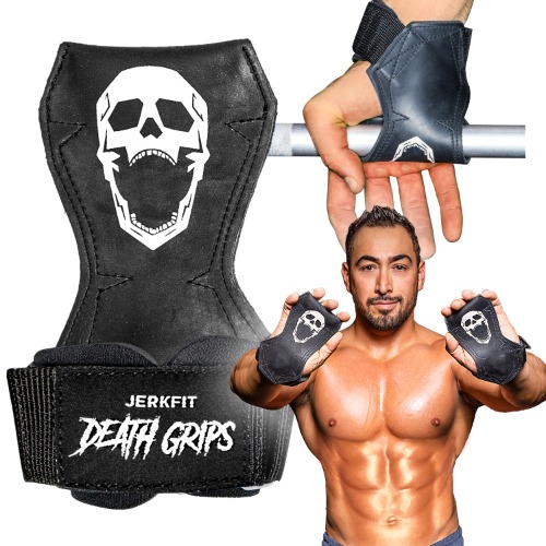 Death Grips Premium Heavy Lifting Straps - L