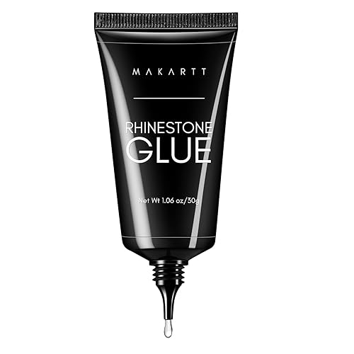Makartt Nail Rhinestone Glue for Nails: Super Strong Gel Nail Glue for Christmas Nail Charm 3D Nails Bling Gel for Nail Decoration Gem Nail Art Jewel Diamonds 30ML Cured Need Beauty Gift - A-For All Nail Rhinestones