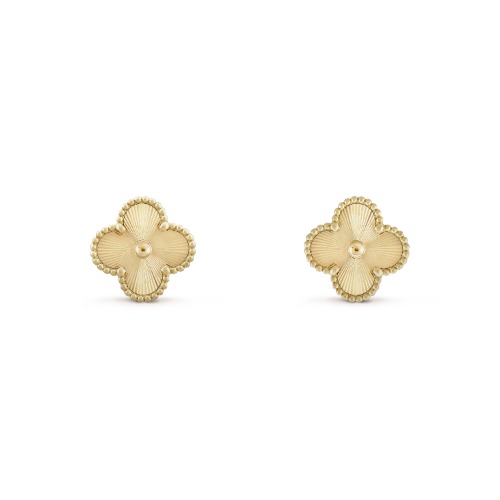 GOLD LAVISH CLOVER EARRING | Default Title