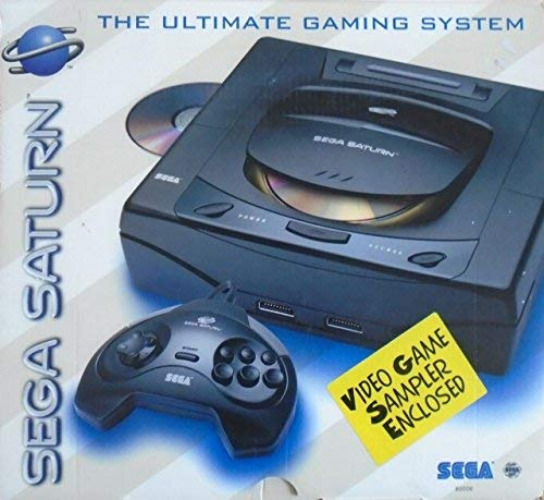 Sega Saturn System - Video Game Console (Renewed)
