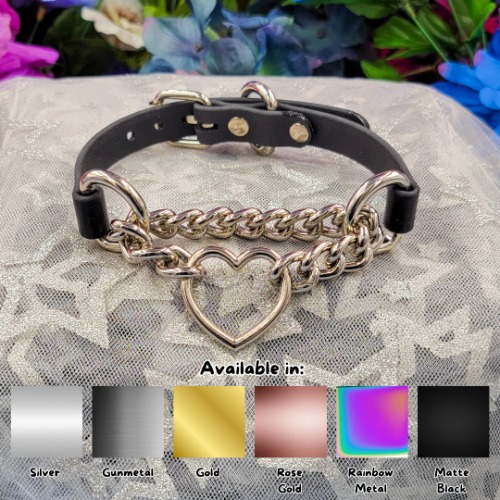 Heart Ring Martingale - All Metal Types | Faux