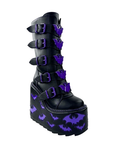 DUNE BAT VAMPIRE FREAKS - BLACK/PURPLE | 8
