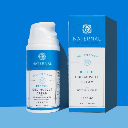 Rescue CBD Muscle Cream 1000mg | Default Title
