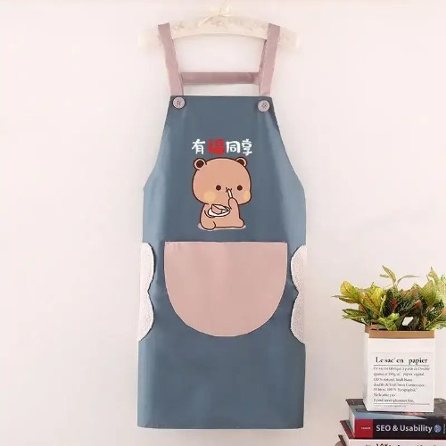 Dudu & Bubu Kitchen Apron for Fun and Stylish Cooking - A