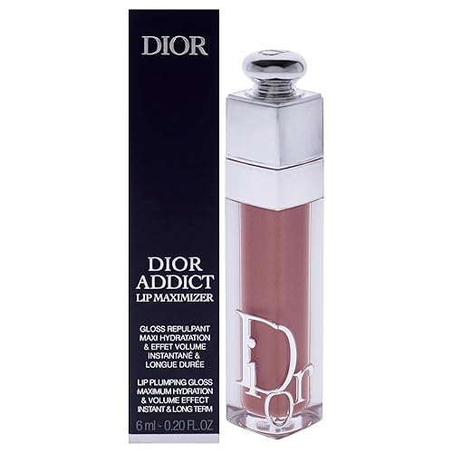 DIOR Addict Lip Maximizer Gloss Nr.014 Shimmer Macadamia 6 ml - 014 Shimmer Macadamia - 0.2 Fl Oz (Pack of 1)