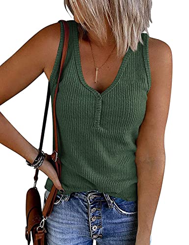 Women's V Neck Tank Tops 