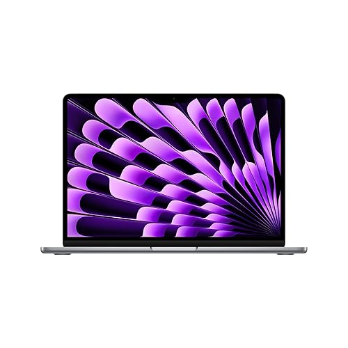Apple 2024 MacBook Air 13-inch Laptop with M3 chip: 13.6-inch Liquid Retina Display, 24GB Unified Memory, 512GB SSD Storage, Backlit Keyboard, 1080p FaceTime HD Camera, Touch ID; Space Grey - Space Gray - 24GB Unified Memory - 512GB SSD