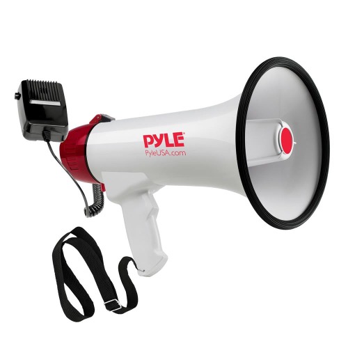 Megaphone With Plug-In Handheld Mic