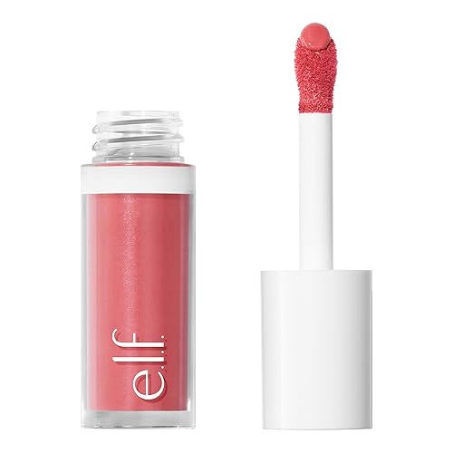 e.l.f. Camo Liquid Blush, Long-lasting Liquid Blush For High-pigment Color, Creates A Soft, Dewy Finish, Vegan & Cruelty-free, Cheeky Lychee - Cheeky Lychee - 0.13 Fl Oz (Pack of 1)