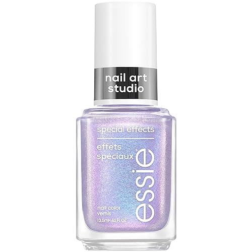 essie Nail Art Studio Special Effects Polish, Shimmer, Vegan, Purple Nail Polish, Ethereal Escape, 0.46 Fl Oz - 0.46 Fl Oz (Pack of 1) - 07 ETHEREAL ESCAPE