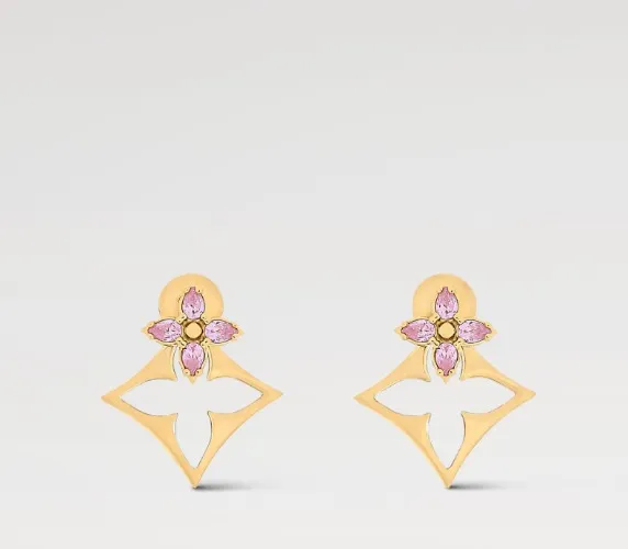 Louis Vuitton - Flowergram Strass Earrings