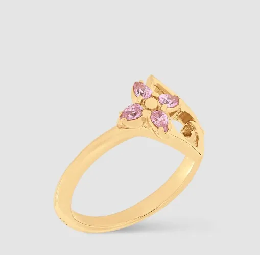 Louis Vuitton - Flowergram Strass Ring