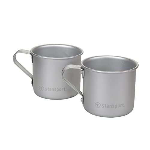 Stansport Aluminum Drink Cups - Modern