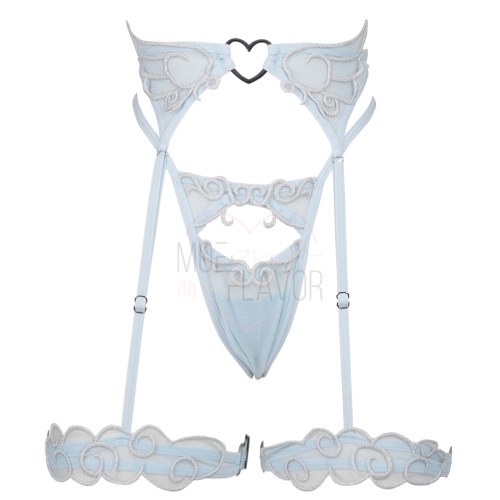 Ethereal Lingerie - Blue / Bottom / XS/S