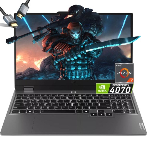 Lenovo LOQ 15 Gaming Laptop RTX 4070 - AMD Ryzen 7 7435HS Beat i7-12650H- 15.6 FHD Display G-SYNC - Backlit Keyboard - USB Type-C - Windows 11 - Computadora Gamer - 2024 (64GB DDR5 RAM |2TB PCIe SSD) - 64GB DDR5 RAM |2TB PCIe SSD