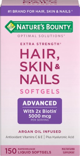 ヘアスキンネイルアルガンオイル注ぎこま、ビオチン、150ラピッドリリースリキッドソフトジェルの5000 MCG Hair Skin Nails Argan Oil Infused, 5000 mcg of Biotin, 150 Rapid Release Liquid Softgels