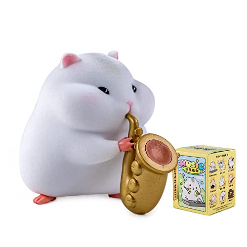 BEEMAI Clarke The Hamster Series 2 8PCs Random Design Cute Figures Desktop Ornament Collectible Toys Birthday Gifts (Whole Set) - Clarke S2 - Whole Set