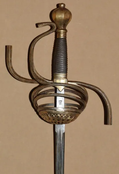 Exceptional Gilded Pappenheimer Rapier, ca. 1630 - Antique Weapon Store