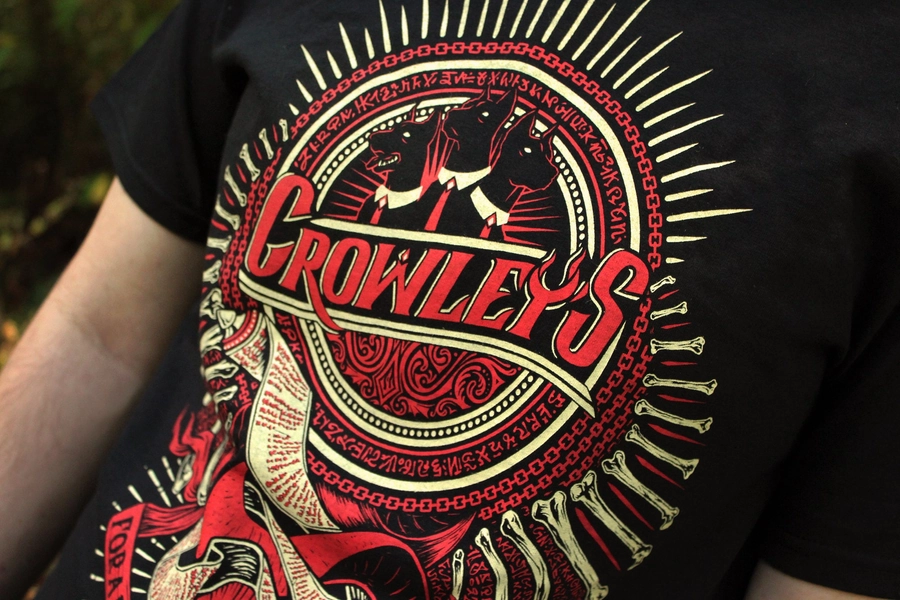 Supernatural Shirt | Crowley Shirt |  Hand Screen Printed Supernatural T-Shirt