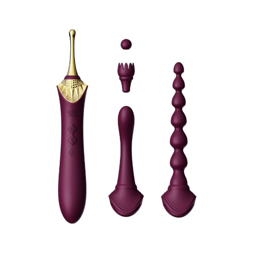Bess 2 Clitoral Massager - Velvet Purple