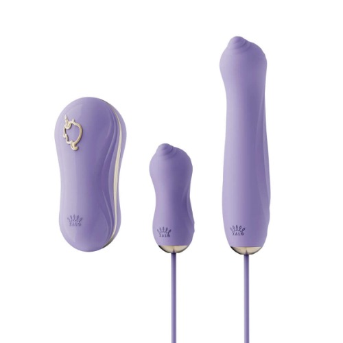 Unicorn Set Suction Massager - Berry Violet