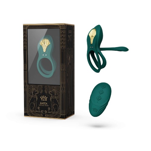 Bayek Vibrating Couples’ Ring - Turquoise Green