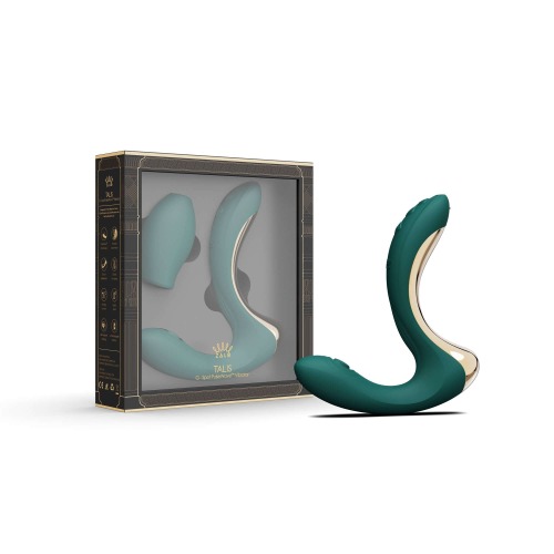 Talis G-Spot PulseWave Vibrator - Turquoise Green