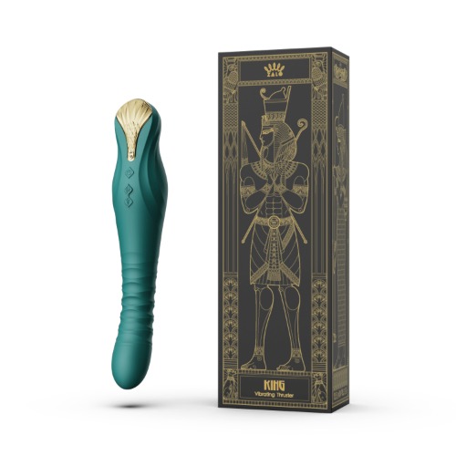 King Vibrating Thruster Turquoise Green