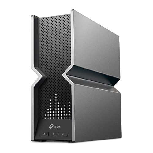 TP-Link Tri-Band BE19000 WiFi 7 Router (Archer BE800) | 12-Stream 19 Gbps | 2 × 10G + 4 × 2.5G Ports | LED Screen | 8 High-Performance Antennas | VPN, Easy Mesh, 4×4 MU-MIMO, HomeShield, Private IoT - BE19000