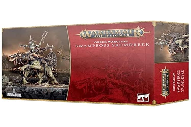 Games Workshop - Age Of Sigmar: Orruk Warclans: Swampboss Skumdrekk