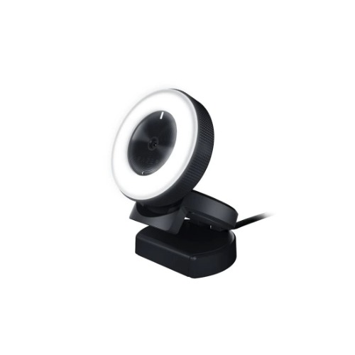 Razer Kiyo 1080p 30 FPS/720 p 60 FPS Streaming Webcam with Adjustable Brightness Ring Light, Built-in Microphone and Advanced Autofocus - 