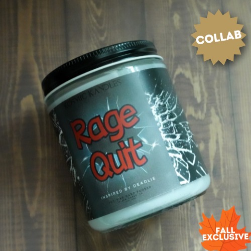 Rage Quit - Deadlie - 8oz Glass