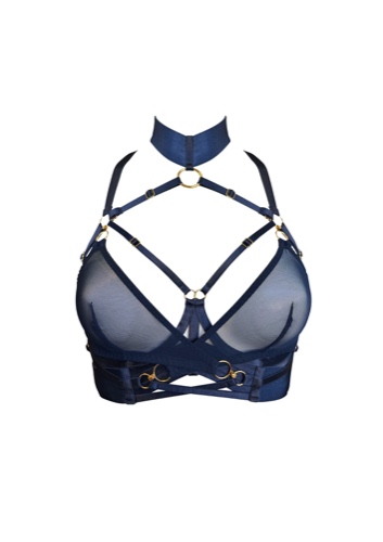 The Essentials Kora Multi-Style Bodice Bra | Navy / SS