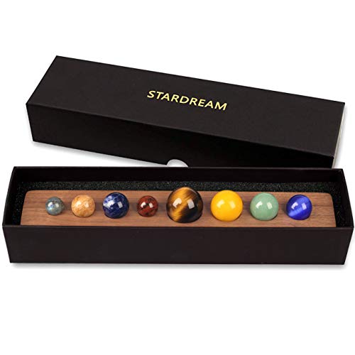 TongYue Natural Gemstone Solar System Handmade Home Decor Gift