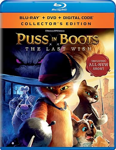 Puss in Boots: The Last Wish - Collector's Edition Blu-ray + DVD + Digital