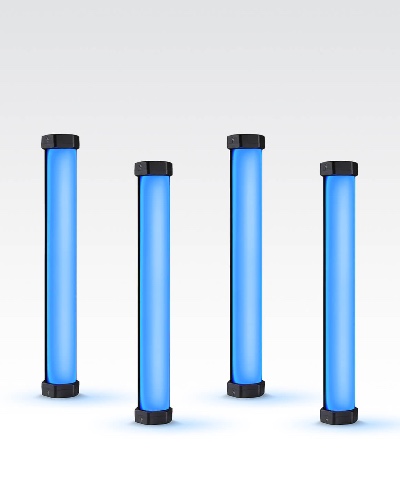 Lume Cube RGB Tube Light Mini 4-Pack App Controlled 1ft. LED Tube Lights | RGB Tube Light Mini 4-Pack