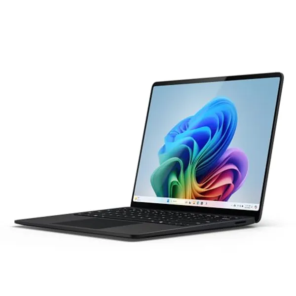 Microsoft Surface Laptop | Copilot+ PC | 13.8” Touchscreen | Snapdragon® X Elite (12 Kerne) | 16GB RAM | 512GB SSD | neuestes Modell, 7. Edition | Schwarz