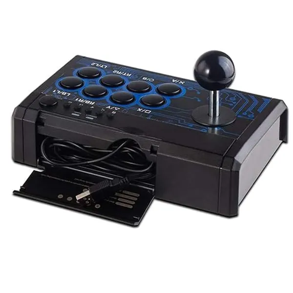 SUNCHI 7 in1 USB Arcade Fight Stick Street Fighting Joystick Gamepad controller for PS3 / PS4 / XBOX ONE/XOBX 360 / PC/Android/Switch