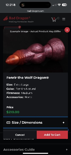Bad Dragon Fenrir 