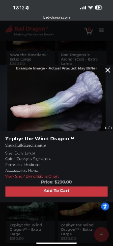 Bad Dragon Zephyr