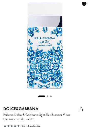 Light Blue D&G summer vibes