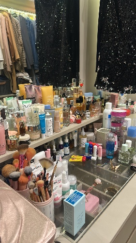 Skin care shopping spree