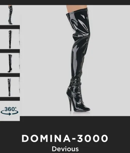 Domina Pleaser boots