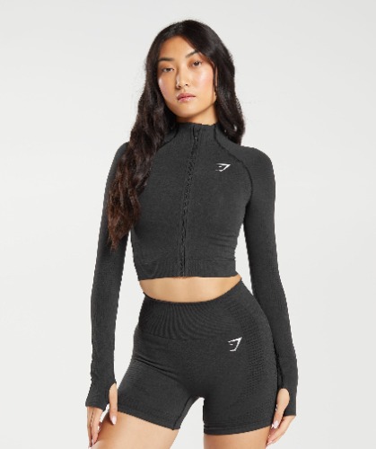 Gymshark | Vital Seamless 2.0 Midi Zip Up Jacket