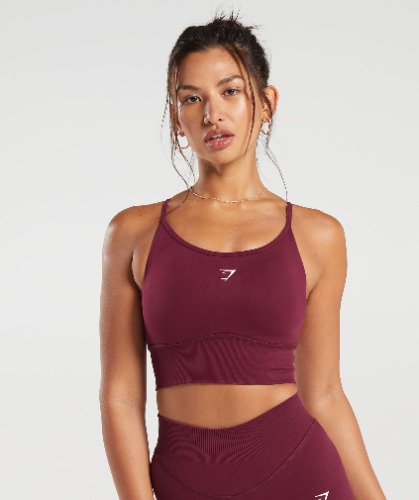 Gymshark | Sweat Seamless Longline Sports Bra