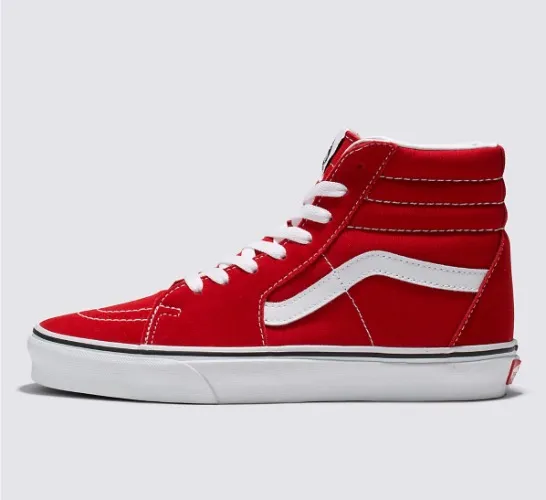 Sk8-Hi Shoe - Red/White
